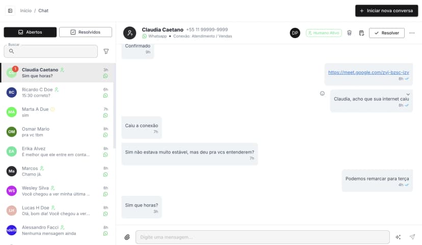 Conversations & WhatsApp